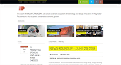 Desktop Screenshot of innovatepasadena.org