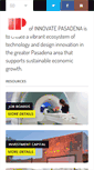 Mobile Screenshot of innovatepasadena.org